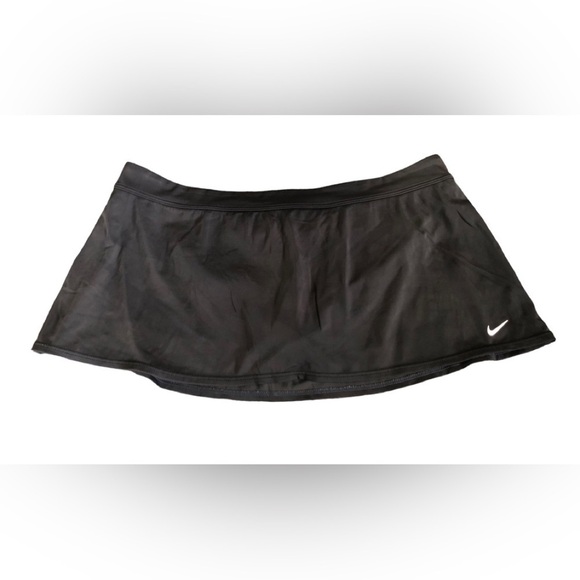 Nike Swim Skirt Attached Panty Sz. 14 Swoosh Logo Summer Swim Active Wear - Picture 1 of 5